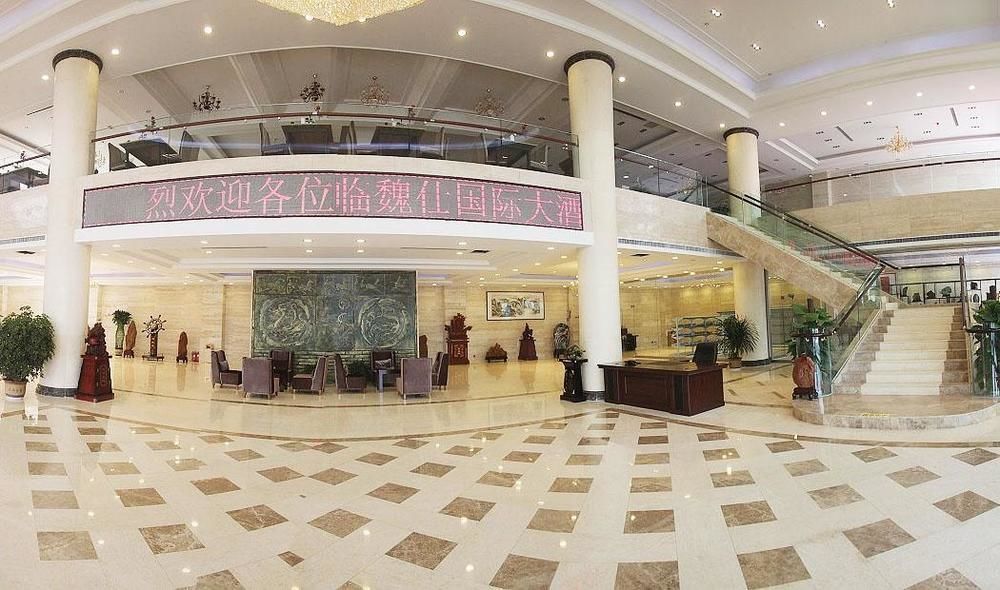 Weishi International Hotel Qingzhou Bagian luar foto